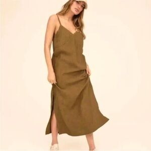 Mate the label linen dress